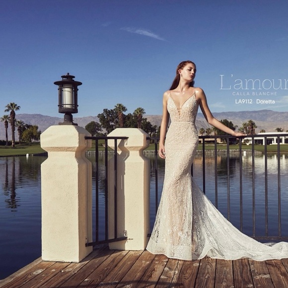 L'Amour Dresses & Skirts - L’Amour Calla Blanche Doretta Wedding Gown